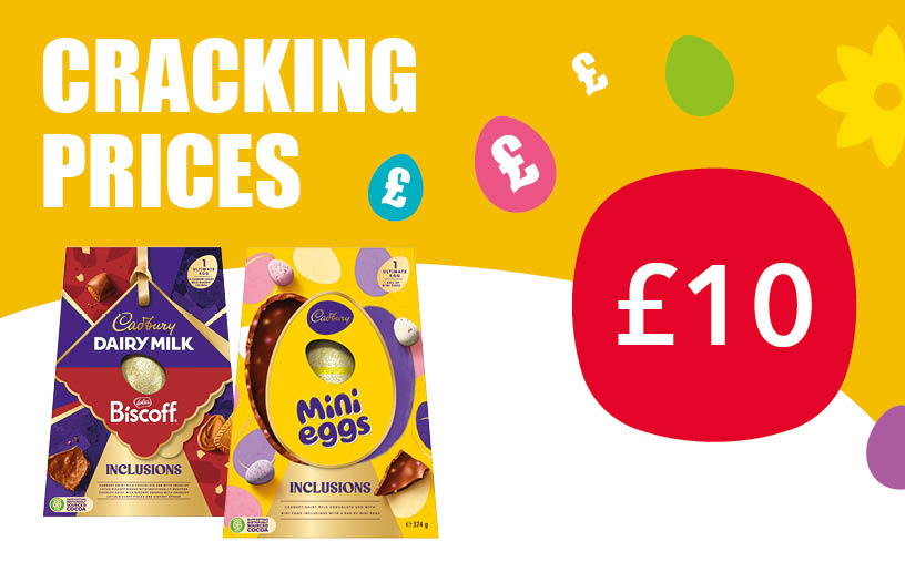 20)Cadbury Biscoff Ultimate Shell Egg 368gCadbury Mini Egg Ultimate Shell Egg.jpg