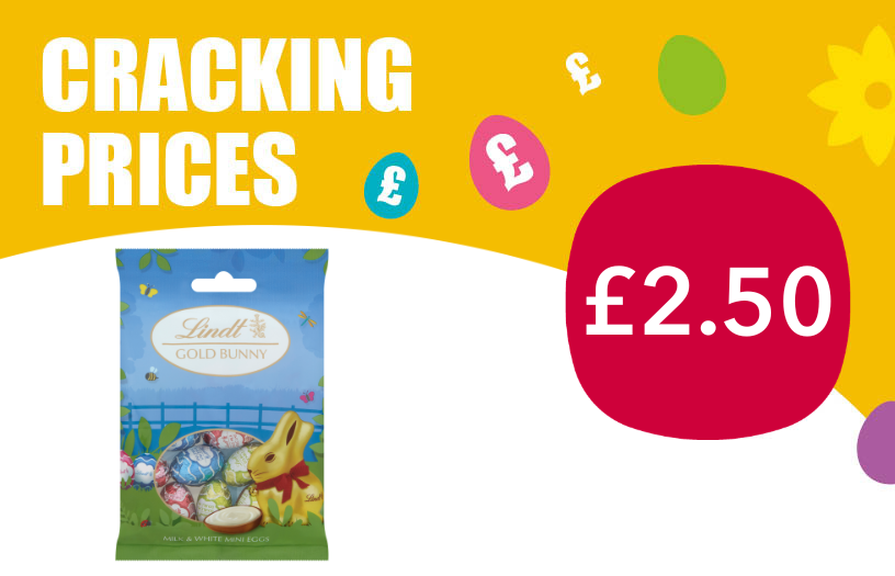 Lindt Gold Bunny Milk Chocolate Easter Mini Eggs Bag 80g.png