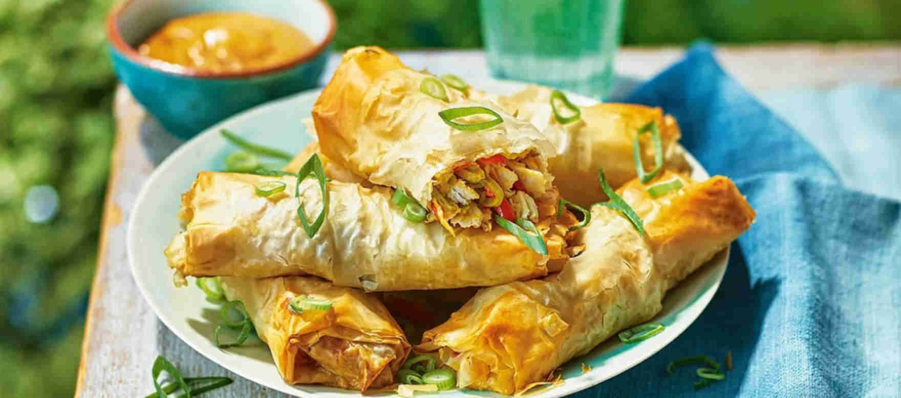 chicken satay spring rolls lead.JPG