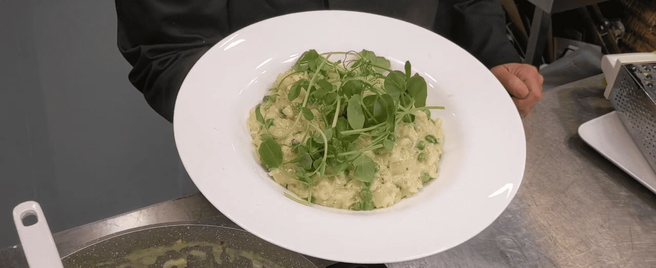 Pea & Mint Risotto Image